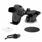 iOttie - Support embarqué sans fil Auto Sense iOttie-Un disque de tableau de bord à usage unique et une ventouse reutilisable offrent une resistance superieure au bâton