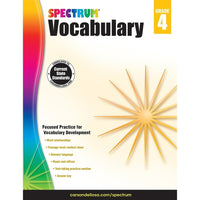 Livre numérique : Spectrum - Spectrum Vocabulary, 704611-EB, 4e année-Vous recevrez deux courriels : le premier confirmant la totalité de votre commande et le second comportant un lien de téléchargement. Vous pourrez utiliser le lien de téléchargement immédiatement ou plus tard, comme vous le voulez.