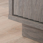Sauder - East Rock Rangement d'appoint avec porte - Ashen Oak-Garantie fabricant limitée de 5 ans