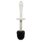Brosse à toilette ronde et magique Modern Homes-Elle est dotée d’un distributeur interne de savon/nettoyant, il suffit de remplir, presser et nettoyer!