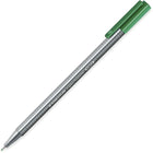 StaedtlerMD – Stylos à pointe poreuse Triplus Fineliner, pointe de 0,3 mm, vert-Corps triangulaire léger et ergonomique permettant une écriture sans effort et sans fatigue