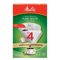 Melitta - Filtre à café, genre cône, n° 4-Parfait pour les petites entreprises ou les bureaux à domicile