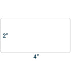 SPC - Étiquette Adhésive Perforée à Tansfert Thermique - 4 po x 2 po - Blanc - Paquet de 2000-Étiquettes sensibles à la pression recommandées pour les étiquettes d'expédition et les étiquettes d'identification des produits