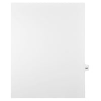 Mark Maker – Onglets séparateurs juridiques blancs, 1/15 onglets, format lettre, sans trous, numéro 146, 25/paquet-Onglets séparateurs blancs, 1/15 onglets
