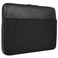 Targus - Housse Corporate, 14 po, noire-Pochettes en avant à glissière pour accessoires et autres articles essentiels