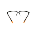 Privo - Lunettes de protection, verres antibuee transparents, monture noire-Le style d'inspiration europeenne ajoute une touche sophistiquee