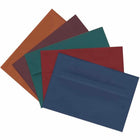 JAM Paper - Enveloppes invitation de format A8, 5,5 x 8,125 po, couleurs variées, 125/pqt (639A8BORTB)-Assortiment d’enveloppes A8 de couleurs foncées : bleu sarcelle, bleu présidentiel, orange foncé, rouge foncé et bourgogne