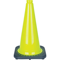 Zenith Safety - Cônes De Signalisation De Première Qualité, 18po, Vert Lime, paquet de 6-Couleur Vert lime
