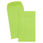 JAM Paper Enveloppes à monnaie no 6, 3 3/8 x 6 po, vert lime Brite Hue, 100/paquet-100 enveloppes par paquet