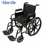 Ezee Life - Fauteuil roulant standard avec siège d’une largeur de 18 po (CH1093)-Hauteur du siège : 17 1/2 ou 19 1/2 po