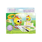 Crayola - Trousse de bricolage du printemps poussins-Cette adorable trousse tout-en-un permet de réaliser un bricolage printannier simple et rapide.