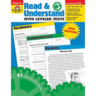 Evan-Moor - Guide ressource Read and Understand With Levelled Texts (EMC3446), 6e année+-1