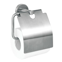 ASI â€“ Porte-papier hygiénique avec couvercle-Ce porte-papier hygiénique en forme dâ€™anse distribue le papier sans restriction. Sa conception permet un remplacement facile par le personnel dâ€™entretien ou même par les visiteurs