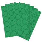 JAM Paper - Joints d'autocollants pour étiquettes circulaires - 1 2/3 po de diamètre - Vert - Paquet de 120-Taille : moyen, 1 2/3 pouces de diamètre, Taille parfaite pour sceller les enveloppes et étiqueter tout ce qui vous permet de rester organisé