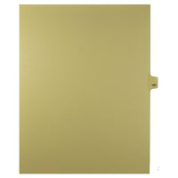 Mark Maker – Onglets séparateurs juridiques beiges, 1/25 onglets, format lettre, sans trous, numéro 187, 25/paquet-Onglets séparateurs beiges, 1/25 onglets