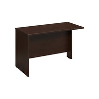 Bush® - Retour/Pont po de la Collection Westfield, fini cerisier Mocha-Surface en mélamine de catégorie commerciale de 1 po d'épaisseur et bord en PVC résistant aux chocs