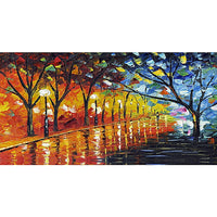 Designart – Toile étirée, promenade dans la beauté (PT2026-32X16)-Impression