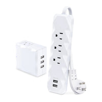 Bandes d’alimentation CyberPower MP1070WS Surge Protector-Détourne l’excès de tension de l’équipement électronique sensible Surtension de courant d’ac ou pic de puissance, empêchant des dommages.