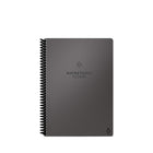 Rocketbook - Fusion Smart Portable Réutilisable, format cadre, gris espace profond-Envoyez vos notes manuscrites aux services d’informatique en nuage les plus populaires comme Google drive, Dropbox, Evernote, box, OneNote, Slack, iCloud, iMessage, courriel et plus en utilisant l’application Rocketbook gratuite pour iOS et Android