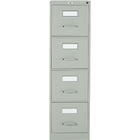 Staples® – Classeur vertical format lettre, 4 tiroirs, gris-Suspension progressive à roulements - fonctionnement très confortable
