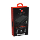 Helix TurboVoltMD 20 000 mAh Power Bank avec ports USB-A et USB-C-Facteur de forme ultra-mince pour la commodité sur le terrain