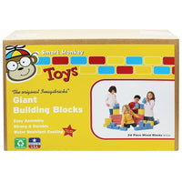 Smart Monkey – Blocs de construction géants (IMA1024)-Convient aux enfants de 18 mois et plus