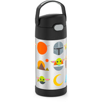 Thermos - Bouteille d'eau FUNtainerMD avec paille - Mandalorian-Bouteille