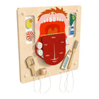 Flash Furniture - Tableau d'activites mural STEAM, Bright Beginnings de qualite commerciale avec finition naturelle (MKME10346)-Ideal pour le jeu libre au sol