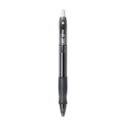 BIC - Stylos Gelocity à encre gel rétractable – 0,7 mm – noirs – paquet de 4-Encre gel éclatante et qui coule bien pour l'écriture sans effort