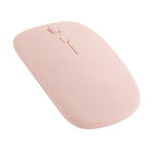 Basic Tech Souris slim sans fil 2.4GHZ - Rose-Modèle compact