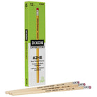 Dixon - EnviroStik - Tendre - #2 HB - Naturel - Paquet de 12-Le crayon écologique