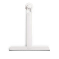 Umbra – Racloir Flex, blanc (1005121-660)-La poignée s’étire de 11,5 à 16 po (29,2 à 40,6 cm)