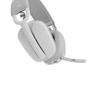 Logitech - Zone Vibe 100 Casque d'écoute léger sans fil avec Micro anti-bruit de fond - Blanc-La liberté du sans fil : Passez facilement d'un appareil à l'autre grâce au casque d’écoute Bluetooth multipoint, et profitez de 18 heures d'utilisation sans fil entre chaque recharge
