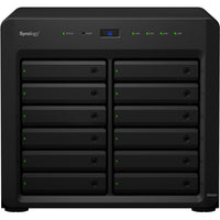 Synology - Boîtier NAS DiskStation DS2422+ 12 baies-Processeur : AMD Ryzen V1500B, quadricœur 2,2 GHz