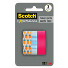 Scotch - Ruban washi Expressions, tailles assorties, 3 rouleaux/paquet (C1017-3-P4)-Ruban Washi