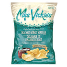Miss Vickie’s - Sel de mer et vinaigre de malt Croustilles Cuites a la Marmite, 40 g, Paquet de 40-Sel marin et vinaigre de malt