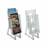 Azar Displays – Porte-brochures modulaire, 9 x 4,12 po, 2/paquet (252331)-Porte-document