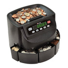 Cassida Compteur/trieur/emballeur de pièces de monnaie C200-Pièces de monnaie compatibles : pièces de deux dollars 
canadiens, de un dollar canadien, de vingt-cinq cents, de dix cents, de cinq cents et d'un cent