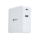 ReTrak - Chargeur de Notebook Rétractable de 87W Type-C avec Cable de Charge/Synchronization-Utilisez le câble USB-C droit de 3' rétractable et 6' usb-C indépendamment avec d’autres appareils