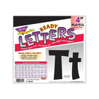 TREND - Lettres Playful Combo Ready Letters, noir, 4 po-Pratiques, réutilisables et faciles à utiliser, ces lettres éclatantes amélioreront tout projet ou toute présentation