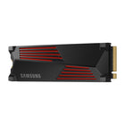 Samsung - 990 Pro Disque SSD Interne 4To PCIe Gen4. X4 NVMe 2.0 avec dissipateur thermatique-Dimension: 3.16 po l x 0.99 po H x 0.35 po P