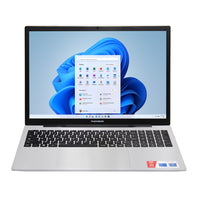 Thomson - Neo 17,3 » Ordinateur portable avec pave numerique, Intel Celeron N4020, 4 Go RAM, 128 Go Emmc, Windows 11, Argent-Processeur: Intel Quad-Core Celeron N4020