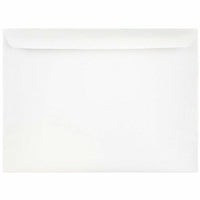 JAM Paper - Enveloppes commerciales pour livret 9 1 2 x 12 5 8 - Blanc - paquet de 50-Couleur blanche