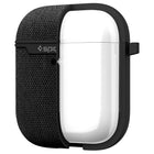 Étui Spigen Urban Fit AirPods, Noir-Look minimaliste avec un tricot haut de gamme et une doublure en PC