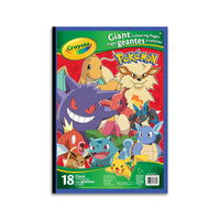 Crayola - Pages géantes à colorier - Pokémon-Comprend 18 pages à colorier géantes