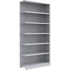Metalware – Étagère sans boulons RK222, 7 tablettes, 36 x 12 x 76 po, gris pâle-Système de tablettes réglables offrant un espace de rangement solide, mais économique qui convient à vos besoins