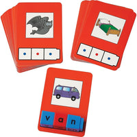 Didax ? Cartes de construction de mots CVC (DD-2819)-Enfants de 6 à 9 ans, de la 1re année à la 3e année primaire