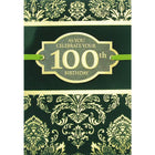 Rosedale - Carte de voeux, anniversaire 100 ans, général-Imprimé sur papier de qualité couché