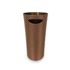 Umbra - Poubelle Skinny, bronze, 3/pqt-Malgré son profil mince, ce bac en polypropylène a une capacité de 7,5 L et comporte une poignée pour faciliter le transport