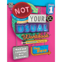 Livre numérique : Carson Dellosa - Not Your Usual Workbook, 1re année-1